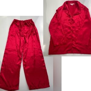 Victoria's Secret Silk Pj Set